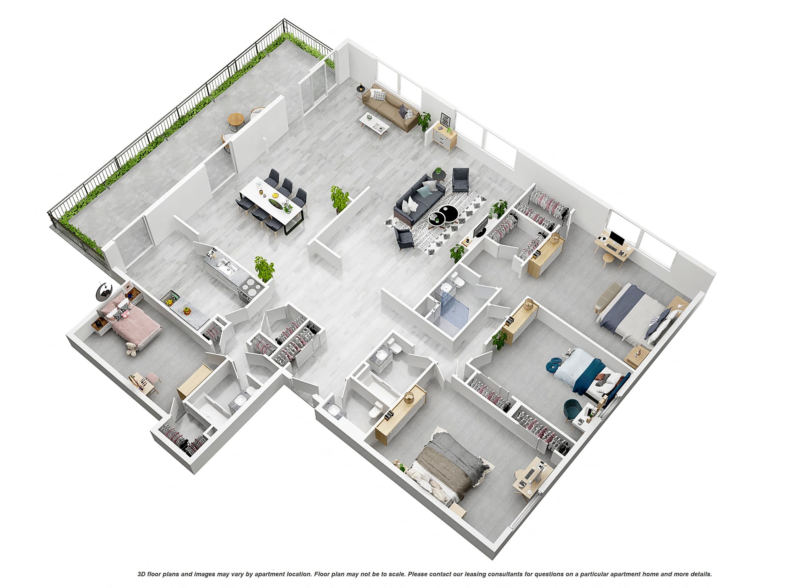 4 Bedroom/ 3-1.5 Bathroom
